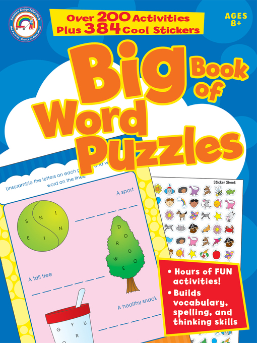Title details for Big Book of Word Puzzles, Grades 3 - 6 by Small World - Available